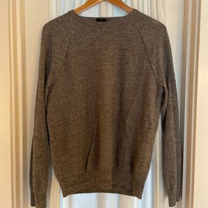 J. Crew Grey Cotton Sweater